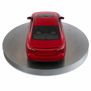 Plateforme rotative automobile, système de stationnement rotatif, équipement d'exposition de véhicules pour studios photo professionnels Elpk-vtt 360. - Product Image 2