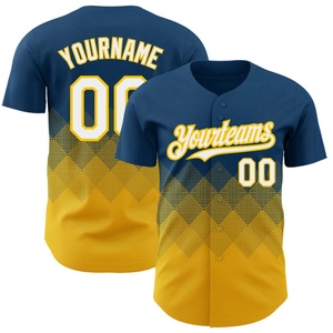 Custom Unisex <b>Baseball</b> Jerseys Breathable Summer Sportswear Wholesale with Custom Logo and Colors - Product Image 1