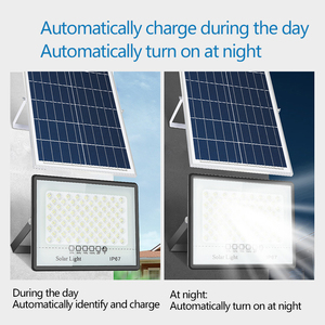 Đèn pha năng lượng mặt trời <span class=keywords><strong>LED</strong></span> 30W-<span class=keywords><strong>200W</strong></span> công suất cao, chống nước, đạt chuẩn IP67, dùng cho chiếu sáng ngoài trời - Product Image 5