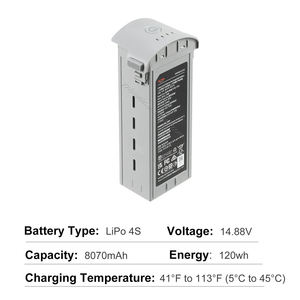 Batería Li-Po 4S de 8070mAh 120Wh Ligera para Autel Robotics EVO MAX 4T/4N, <span class=keywords><strong>Precio</strong></span> al por Mayor Original - Product Image 2