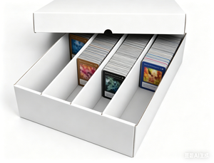 Hot Sell Trading <strong>Card</strong> <strong>Storage</strong> <strong>Box</strong> Cardboard Collector Case With Divider Sorting Tray For TCG Sports <strong>Cards</strong> Bulk Packaging - Product Image 1