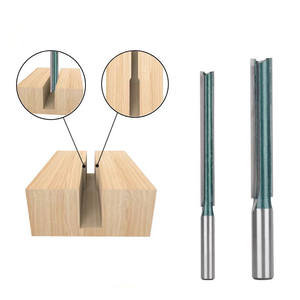 Mèches <span class=keywords><strong>de</strong></span> toupie à rallonge longue et droite, 1 pièce, 8, 12 tiges, fraiseuse CNC <span class=keywords><strong>pour</strong></span> couper les bords du bois - Product Image 2