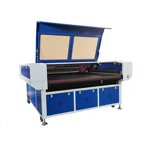 Hooly Laser 1610 1810 co2 laser cutting engraving machine laser cutter with auto feeder for fabric cloth leather