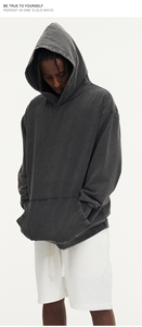 <span class=keywords><strong>Felpe</strong></span> con Cappuccio <span class=keywords><strong>Vintage</strong></span> <span class=keywords><strong>Oversize</strong></span> da Uomo, Personalizzabili con Logo, Effetto Lavaggio Acido, Ricamo, Vendita all'Ingrosso - Product Image 2