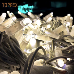 TOPREX-<span class=keywords><strong>Guirlande</strong></span> lumineuse <span class=keywords><strong>LED</strong></span> étanche IP65 pour décoration de Noël et de vacances, 10m/20m/30m/40m/50m, RVB - Product Image 3