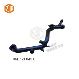Pour Audi A6 A7 Q7 Quattro Tuyau de radiateur 06E121045Q 06E121045AE 06E121045BA 06E121045BD 2011-2015 Pièce du système de refroidissement du moteur - Product Image 2