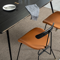 Table à manger en bois massif nordique, vente en gros du fabricant, style simple rétro, table rectangulaire en fer, grande table, table de réception pour salon