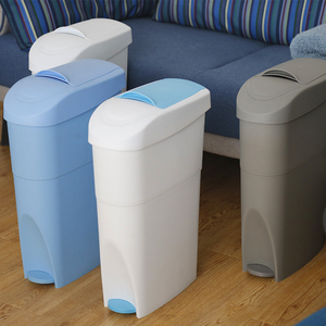 Cubo de basura sanitario de plástico <span class=keywords><strong>PP</strong></span> de 18L, cubo de basura con Pedal, cubo de basura sanitario, cubo de basura con Pedal para cuarto de baño - Product Image 2