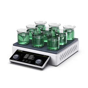 Agitador magnético de placa caliente de 12 posiciones LACHOI, 150 grados, multiposición, asíncrono, alta <span class=keywords><strong>velocidad</strong></span>, precio de fabricante - Product Image 6