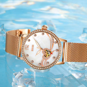 Skmei-montre de luxe pour femmes, automatique, Movt mécanique, en acier inoxydable, collection 9255 - Product Image 6