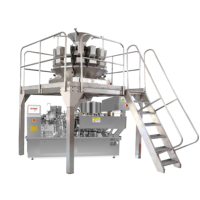Machine à emballer secondaire automatique de remplissage et de scellage de sachets pré-fabriqués BRS Rotary Doypack Bag
