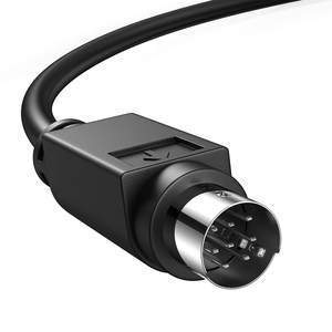 Cable OEM/ODM Mini DIN macho a macho de 8 pines adecuado para reemplazo de subwoofer JVC con cable de 8 pines - Product Image 1