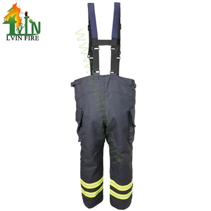 Combinaison de pompier EN469, uniforme de pompier structurel certifié ISO, équipement de protection NOMEXIIIA, vente directe d'usine, tunique de pompier OEM, vêtements - Product Image 5
