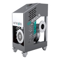 Soplador Turbo de Vacío de Alta Velocidad RJVT20 de 15kW con Rodamientos Cerámicos, Motor PM y VFD para Maquinaria de Tejidos/Corte/Costura