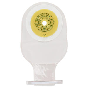 Sac d'ostomie Jianzhijia One Piece, 10 pièces, sac de drainage adhésif pour stomie, usage général - Product Image 1