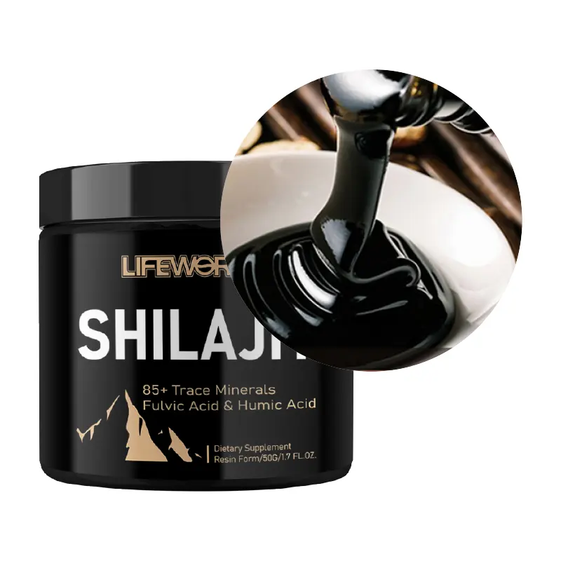 Lifeworth 100% Pure Shilajit Himalayan Organische Shilajit Hars Ayurvedische Mix Met Hoge Potentie Voor Energie, Kracht En Immuniteit