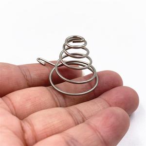 สปริงแบตเตอรี่ไฟฉาย OEM AA Aaa แบบกำหนดเอง ขดลวดแบตเตอรี่แบบเรียว ชุบนิกเกิล สายสปริงหน้าสัมผัสแบตเตอรี่ เส้นผ่านศูนย์กลาง 1.2 มม. - Product Image 5