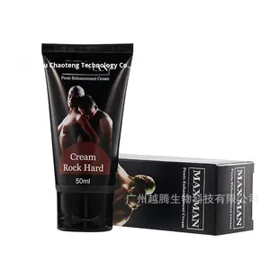 MAXMAN Black Box Doppel-<span class=keywords><strong>Penis</strong></span>-Massagecreme Gel Wasserfest 50ml Individuelles Logo Erwachsenen-Pflege Titan Gel Größer Stärker - Product Image 5