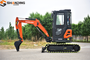 Mini-excavatrice SHANDING économique de 3 tonnes à vendre, excavatrice de haute qualité, mini-excavatrice agricole, mini-excavatrice la plus vendue - Product Image 3
