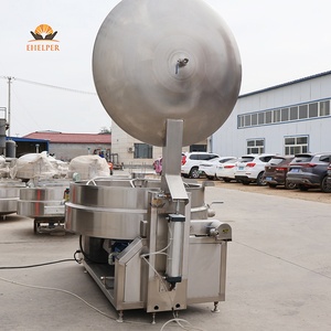 Chaudière à vapeur à double enveloppe de 50 à 600 litres, inclinable, avec agitation, pour la production alimentaire commerciale - Product Image 3