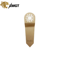 Lame de meulage diamantée oscillante en forme d'étoile XMGT pour outils multifonctions avec segment à flèche unique pour le travail des bords et des coins