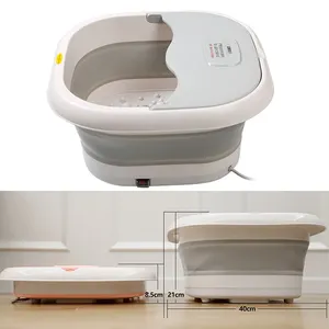 Wholesale Electric Portable Foldable Foot Spa Massager Folding Foot Bath With Heating