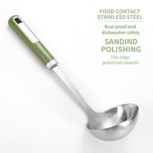 Mestolo per zuppa di sugo in acciaio inossidabile Louche soupe concha de sopa Ladro zuppa a partir - Product Image 2