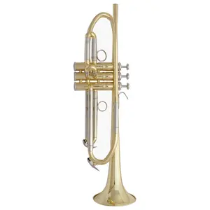 Instrumentos de latón hechos a mano, alta calidad, Bb tuning, Trompeta estándar profesional