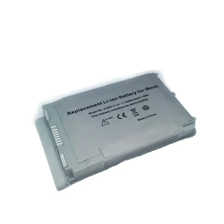 A1022 A1060 A1079 M8760 10.8V 4400mAh Li-ion yedek dizüstü bilgisayar bataryası PowerBook için G4 12 inç M9324J AM9572G AM9572J/A