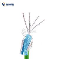 Poliuretano subacuático Multicore Cat6 STP Red Fibra Óptica Potencia Coaxial Rov Ethernet Cable híbrido