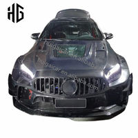 Vente en gros de kits carrosserie pour Mercedes Benz Classe C W205 C180 C200 C300 : lèvre de pare-chocs avant, diffuseur de pare-chocs arrière, spoiler, cache-moteur