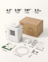 Diffuseur d'arômes intelligent pour la maison, le bureau et le commerce, diffuseur de parfum électrique en plastique écologique, 300 ml, sur table, avec horloge et alarme, B2B