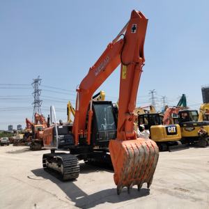 Excavadora de orugas hidráulica Hitachi ZX120 de 12 toneladas serie ZAXIS 120 original de Japón con componentes de núcleo de caja de cambios usados - Product Image 5