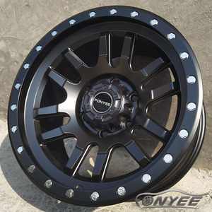 Fonyee Deep Dish cóncavo todoterreno 4x4 Multi Spoke 6 Lug Holes Huecos 17 pulgadas 17x9 6x139,7 Mag aleación ancha ruedas de coche Auto llantas - Product Image 3