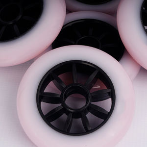 Kunden spezifisches Eis schnell lauf rad Zwei Härte Inline-Skate-Räder Profession elle Inline-Skates-Räder 110*24mm - Product Image 2