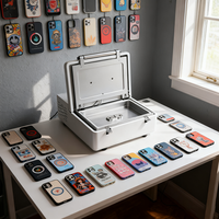 Presse à Chaud Sous Vide par Sublimation Topjlh pour Personnalisation de Coques de Téléphone DIY, Impression par Transfert de Films, Vente en Gros