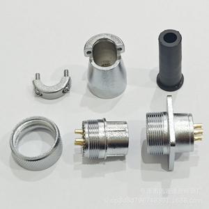 Connecteur d'aviation série WS20, 2 à 15 broches, en alliage de zinc, plaqué chrome, contact doré, pour pièces d'aviation - Product Image 3