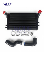 Intercooler de Alto Rendimiento, Totalmente de Aluminio, Color Negro, para Audi A3 S3 8P TT 8J VW Golf MK5 MK6 GTI R Scirocco Passat B6 Seat Leon Skoda