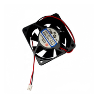 Ventilateur de refroidissement 6025 2 broches 60 mm 12 V 0,27 A PSAD16025BM pour boîtier d'ordinateur APW3++ CPU à double roulement à billes axial