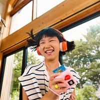 Appareil portable personnalisé de haute qualité en plastique ABS, sans écran, pour la lecture de cartes flash et le récit d'histoires, idéal pour l'heure du coucher des bébés