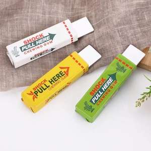 Truc de sécurité <span class=keywords><strong>blague</strong></span> jouet drôle choc électrique <span class=keywords><strong>blague</strong></span> en plastique chewing-gum Gags roman électrique choquant Gag cadeau - Product Image 6
