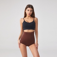 Calzones bóxer ajustados para mujer, bragas sin costuras, ecológicas, transpirables, elásticas de alta calidad, gran venta.