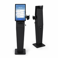 Kiosque tout-en-un tactile capacitif de 21,5 pouces, PC industriel Android pour la consultation des informations de paiement en supermarché