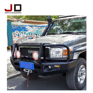 JD AUTO Pare-chocs avant en acier de haute qualité pour <span class=keywords><strong>Land</strong></span> <span class=keywords><strong>Cruiser</strong></span> 70 Series LC75 LC76 Lc79 Fj79 <span class=keywords><strong>Hzj79</strong></span> Pickup Car Bull Bar - Product Image 6