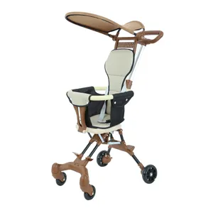 Comodo passeggino/carrozzina/marsupio/passeggino pieghevole 4 ruote mini babystroller portatile