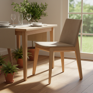 <span class=keywords><strong>Sedie</strong></span> in <span class=keywords><strong>Tessuto</strong></span> dal Design Nordico Moderno e Minimalista, con Schienale per Soggiorno e <span class=keywords><strong>Sala</strong></span> <span class=keywords><strong>da</strong></span> <span class=keywords><strong>Pranzo</strong></span>, in Legno Massello - Product Image 6