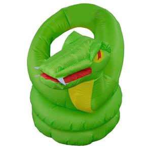 Venta al por mayor de <span class=keywords><strong>Halloween</strong></span> divertido adultos Animal verde <span class=keywords><strong>serpiente</strong></span> inflable traje de - Product Image 6