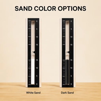 Timer Pasir Sauna Kayu Solid Modern untuk Ruang Sauna Kering