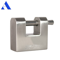 Boîte de verrouillage de porte de conteneur maritime SS304, sécurité et intelligent, cadenas rectangulaire en acier inoxydable