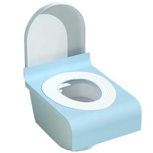 Venta al por mayor de cubierta de asiento de inodoro gruesa desechable cubierta impermeable para hoteles turísticos para baños públicos - Product Image 5